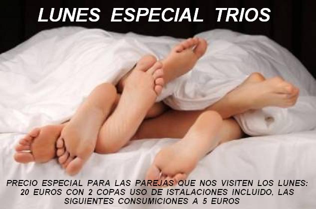 Nuevo Precio Parejas los Lunes